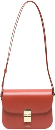 A.P.C. A. p.c. Grace Leather Shoulder Bag
