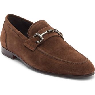 To Boot New York Rowland Bit Loafer in Suede Moka at Nordstrom Rack, Size 14
