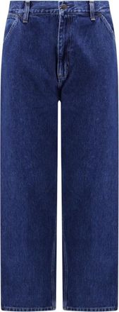 Carhartt Work in Progress Single Knee Pant - Heren - Regular Fit Jeans - Blauw - W29 - Katoen - Jeans