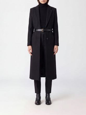 Dsquared2 Cappotto lungo monopetto in misto lana con cintura regolabile