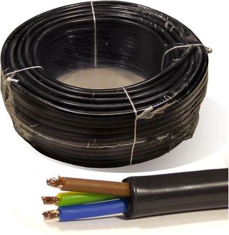 OEM Rollo 100 Mtrs. Manguera 3x2,5 Mm&sup2; Flexible Pvc Rv-k 0,6/1kv