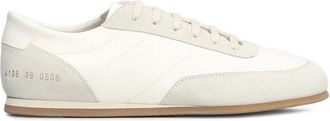 Common Projects Minimal Runner Suede-panelled Sneakers
