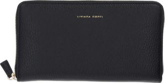 Liviana Conti Portemonnee met rits - Zwart