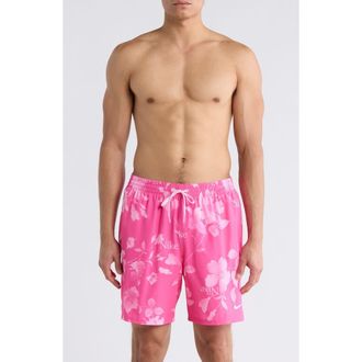 Nike Floral Swim Trunks in Pinksicle at Nordstrom Rack, Size Xx-Large