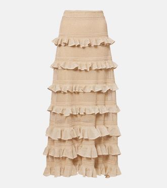スカート Zimmermann 'Matchmaker Floral Flare' skirt Zimmermann Matchmaker Floral Flare Skirt | Designer