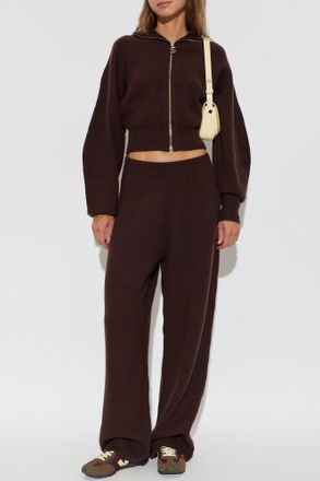 Sportmax Wool Trousers Goloso, Womens, Brown