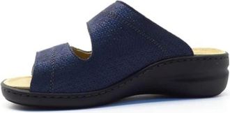 Solidus Schoenen, Dames, Blauw, 40 1/2 EU, 2-Band Slider