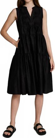Devotion Twins Emily Midi Dress In Black