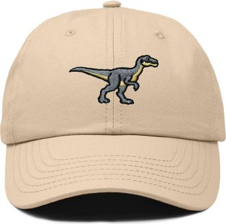 Dalix Velociraptor Dad Cap in Khaki at Nordstrom