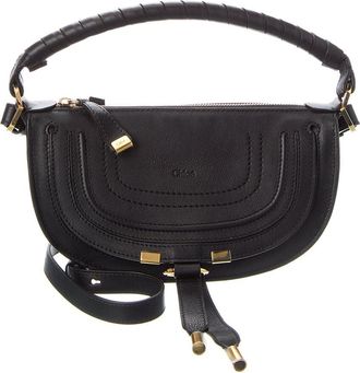 Chlo&eacute; Marcie Mini Leather Shoulder Bag