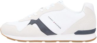 Tommy Hilfiger Men Runner ICON Mix FM0FM05679 Low Top, White (White), 43