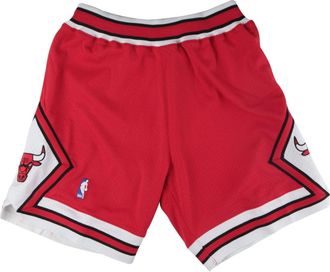 Mitchell & Ness x NBA AU Chicago Bulls 1975-76 Road Swingman Shorts Red 369P-3B5-97CBU
