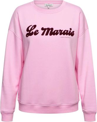 &Co Woman Hoodies & sweatvesten, Dames, Roze, M, Katoen, Le Marais Sweater