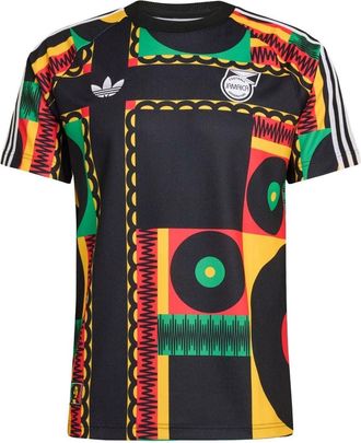 adidas Jamaica 2026 x Bob Marley T-Shirt Asia Sizing Black KS2679