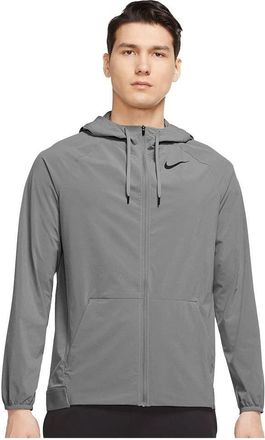 Nike Nike Mens Pro Dri-FIT Flex Vent Max Jacket, Particle Grey/Iron Grey/Black, 2XL
