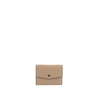 Pourchet Accessoires, Dames, Beige, ONE Size, Leer, Petit Porte-Monnaie