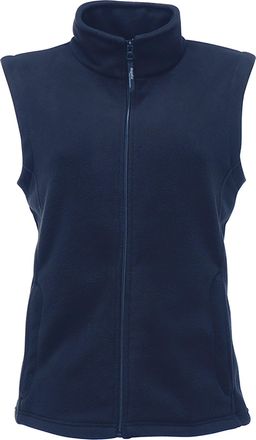 Regatta Womens/Ladies Micro Fleece Bodywarmer / Gilet (10) (Dark Navy)