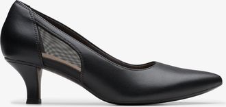 Clarks Kepley Cora Black Leather