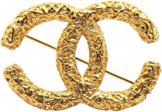 Chanel Plating Brooch (Pre-Owned)