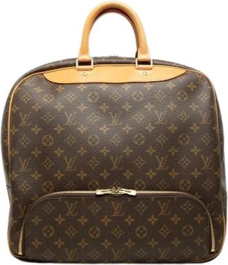 Louis Vuitton Pre-owned Evasion - Dames - Vintage Weekendtas - Bruin - ONE Size - Leer - Vintage