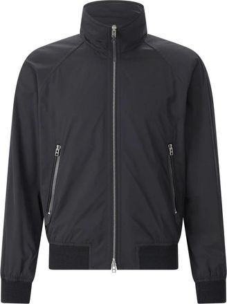 Tom Ford Lichte Blouson - Heren - Zomerjassen - Zwart - XL - Wol - Jassen