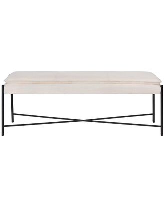 Safavieh Kara Cushioned X Bench