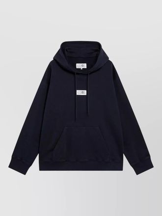 Maison Margiela hooded sweater drawstring kangaroo pocket knit