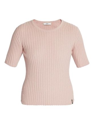 Erdem ribbed-knit top - Pink