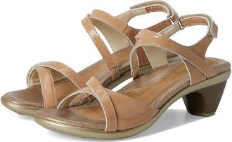 Naot Limit Womens Shoes Camel Crinkle Patent Leather : EU 39 (US Womens 8) M