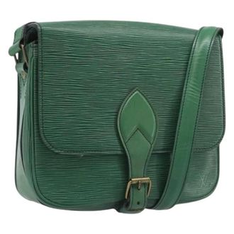 Louis Vuitton Pre-owned Vintage Shoulder Bag - Dames - Pre-owned - Groen - Maat: ONE Size Leer