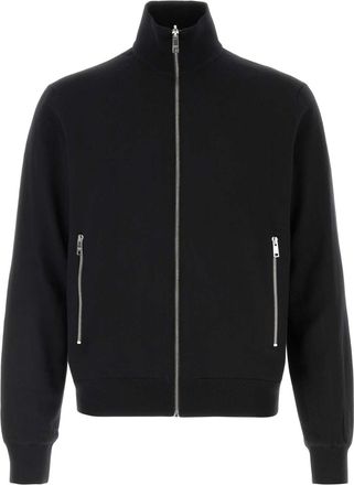 Prada Black Wool Reversible Cardigan