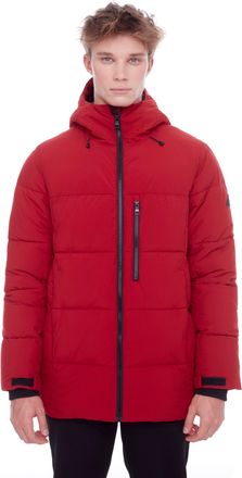 Alpine North BANFF MENS VEGAN DOWN (RECYCLED) MID-WEIGHT QUILTED PUFFER JACKET