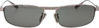 Balenciaga Bb0451S Zonnebril - unisex - Accessoires - Grijs - Maat: 61 MM