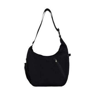 Rains Delphi Schoudertas Large - unisex - Tassen - Zwart - Maat: ONE Size Satijn