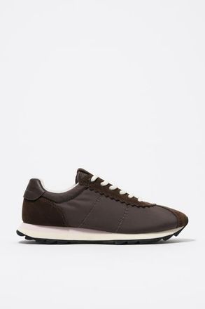 Bimba & Lola 13 18 Retro Sneaker in Dark Brown at Nordstrom, Size 40