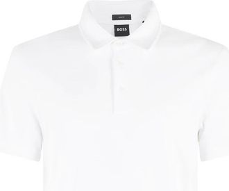 HUGO BOSS Hugo, Polo Shirts, male, White, Size: 2XL Palosh Polo Shirt