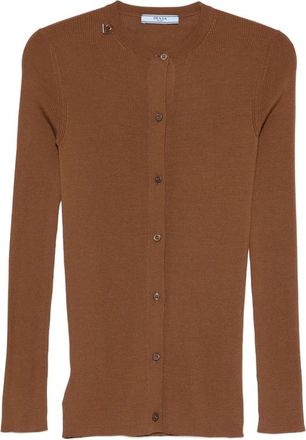 Prada Button Knitted Cardigan