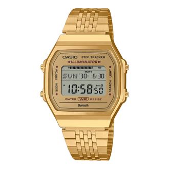 Casio Collection Vintage Unisexs Gold Watch ABL-100WEG-9AEF Stainless Steel - One Size