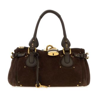 Chlo&eacute; Paddington Bag - Dames - Tassen - Bruin - Maat: ONE Size Leer