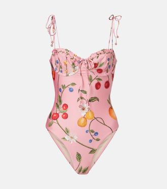 Agua Bendita &Eacute;bano printed swimsuit