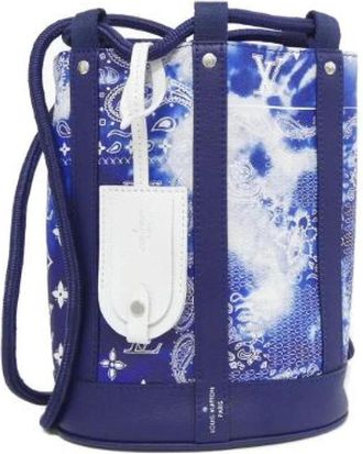 Louis Vuitton Bolso de hombro Pre-owned Monogram Bandana Randonnee PM - Pre-owned - Mujer - Azul - ONE SIZE