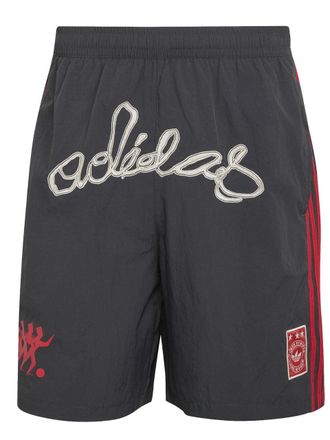 adidas Originals Nylon Gfx Short Nero