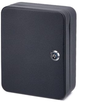 OEM Armario De Seguridad Con Cerradura De 48 Llaves, Acero, Negro, 45,7 Cm De Profundidad X 19 Cm De Ancho X 63,5 Cm De Alto