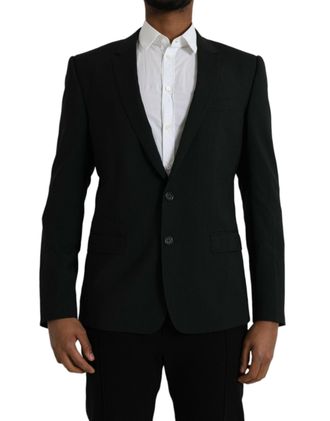 Dolce & Gabbana Klassieke Blazer Effen Zwart