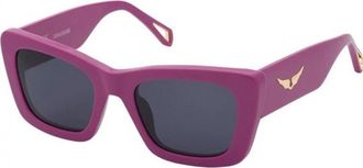 Zadig&Voltaire Womens SZV411-5106Z7 SZV411 51 5106Z7 Sunglasses - Pink - One Size
