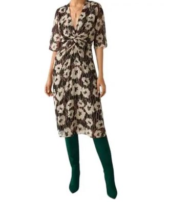 BA&SH Kaz Dress In Ecru
