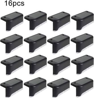 OEM Tuserxln Paquete De 16 Luces Solares Led Impermeables Para Terraza, Para Uso Exterior - Marca - Modelo - Abs - Ip65