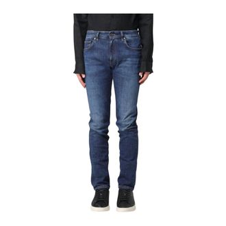 Pantaloni Torino Slim Fit Jeans, male, Blue, W34, Dark Wash Slim Fit Jeans