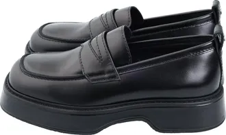 Ami Square Toe Loafer - Black