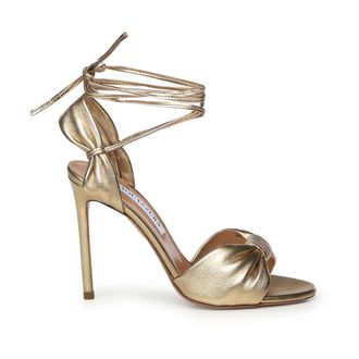 Aquazzura High Heel Sandals, female, Yellow, Size: 7 1/2 US Carina Sandal 105